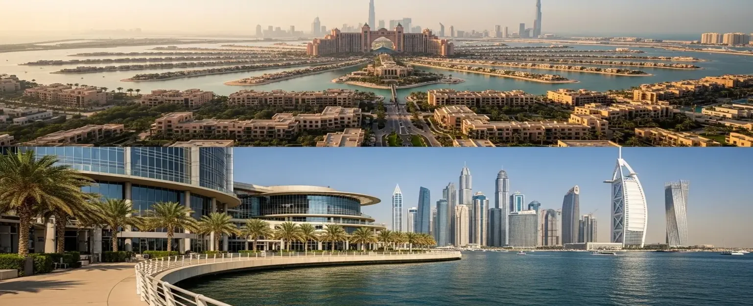 Palm Jumeirah vs Dubai Creek Harbour: The Battle of Waterfront Luxury